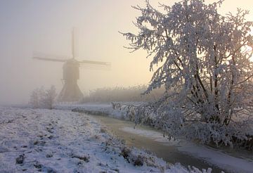 winter in holland van Ilya Korzelius