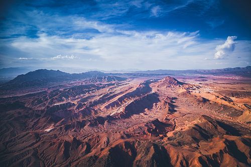 Landschap van de Grand Canyon west vanuit de lucht