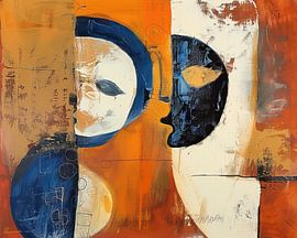 Figure abstraite sur Peinture Abstraite