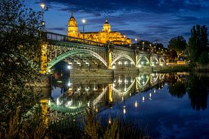 Salamanca in der blauen Stunde