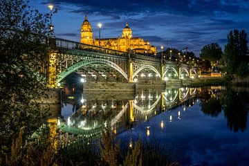 Salamanca in het blauwe uur van Rainer Pickhard