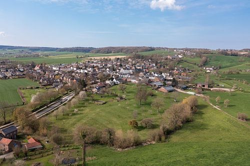 Luchtfoto van Epen in Zuid-Limburg