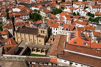 View Across The Rooftops Of Coimbra