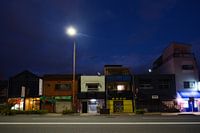 Nagayo après le coucher du soleil, Japon