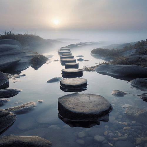 A path with stepstones to.... the unknown?