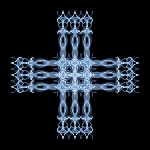 I am... Blue Cross by intersensa - Jacqueline Lemmens