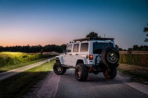 Jeep Wrangler Unlimited Sahara sur Bas Fransen