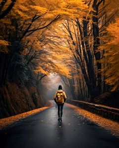 Wandern im Herbst