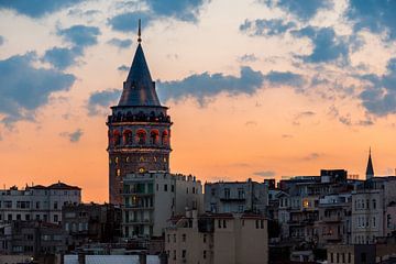 Galatatoren Istanbul van Luis Emilio Villegas Amador