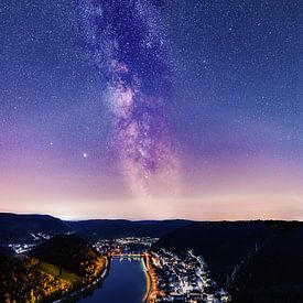 Milchstraße über Treis-Karden von Joel Layaa-Laulhé