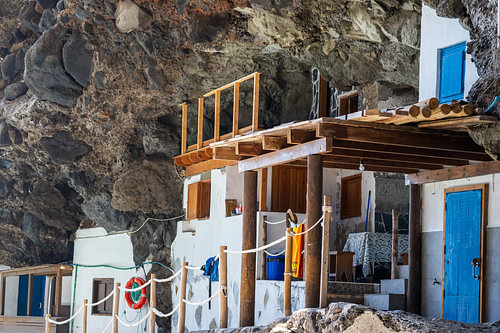 Authentieke grotwoningen in Porís de Candelaria – La Palma architectuur