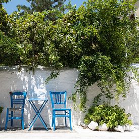 Griechische Terrasse von Jan Hagen