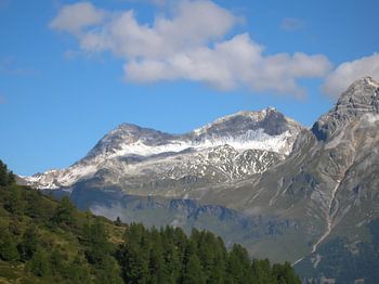 Bergwerelden, Graubünden, Zwitserland - Bij het Guggernüll-massief III
