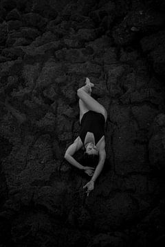 Modèle sur la plage