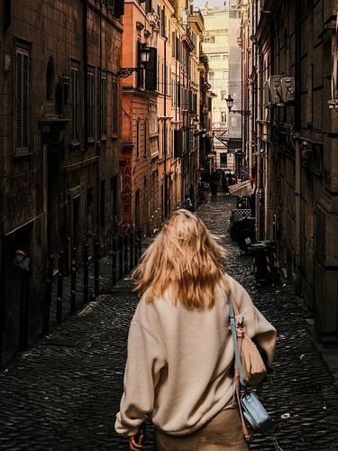 De vrouw met de Instax-camera