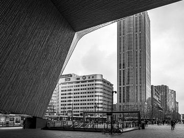 Rotterdam centrum Station Rotterdam centraal van Rick Van der Poorten