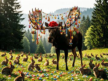 De beroemde paasezel