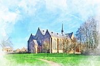 St Nicholas church in Brouwershaven, Schouwen-Duiveland, Zeeland by Danny de Klerk thumbnail