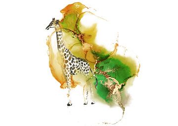 Wonderful giraffe by Lucia