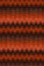 Nostalgie. 70s retro textiel in oranje, bruin, zwart en roest van Dina Dankers thumbnail