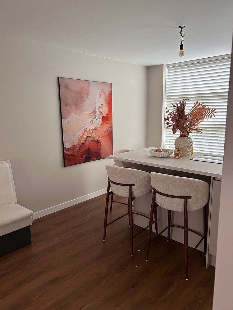 Modern abstract in earth tones  by Studio Allee 