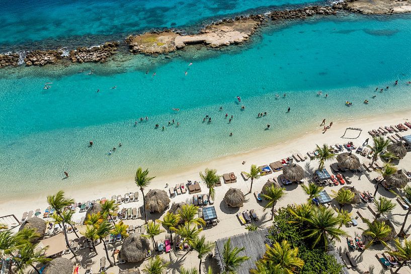 Seaquarium Beach Curacao - Enregistrement par drone par Keesnan Dogger Fotografie