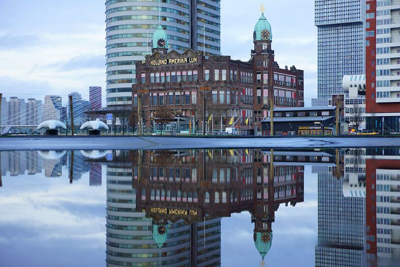Hotel New York in Rotterdam van Michel van Kooten