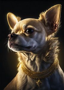 Chihuhua Dog von WpapArtist WPAP Artist