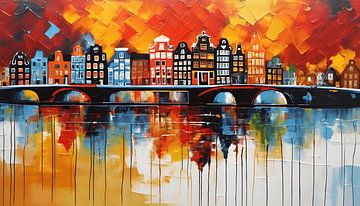 Painting colourful by WeLoveArt
