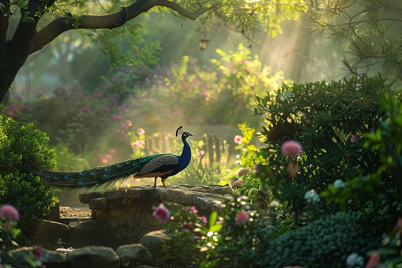 Pfau von Poster Art Shop