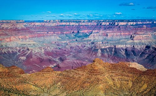 The multicolored Grand Canyon, USA by Rietje Bulthuis