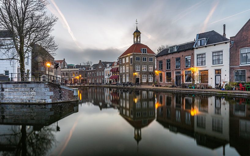 Het historische centrum van Schiedam. van Claudio Duarte