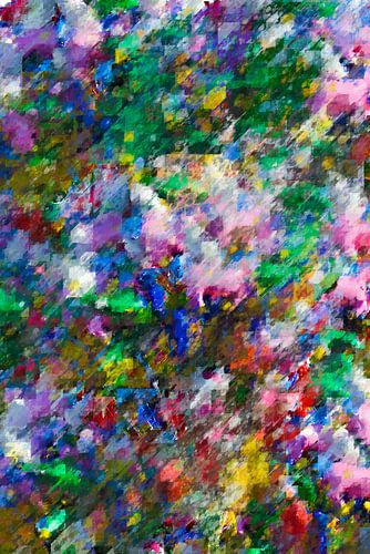 Bunte Luftballons Abstrakt von L.A.B.