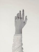 Monochrome hand