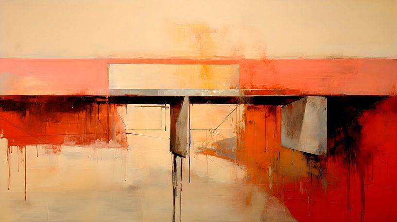 abstracte standpunten van Heike Hultsch