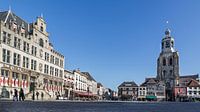Stadhuis en de Peperbus in Bergen op Zoom (panorama) van Fotografie Jeronimo thumbnail