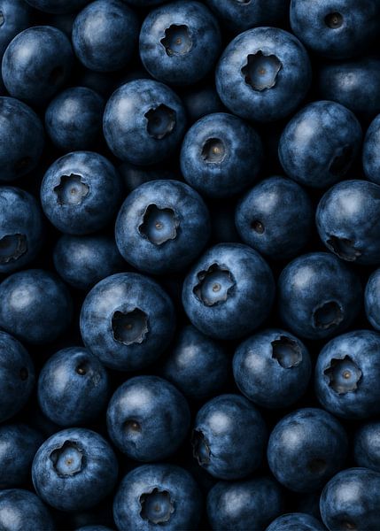 Blaubeeren, Früchte in Nahaufnahme von Mare Tema