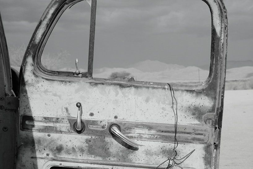 Old rusty broken car door by Bobsphotography