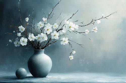 Modern Flowers Autumn | Frost Whisper