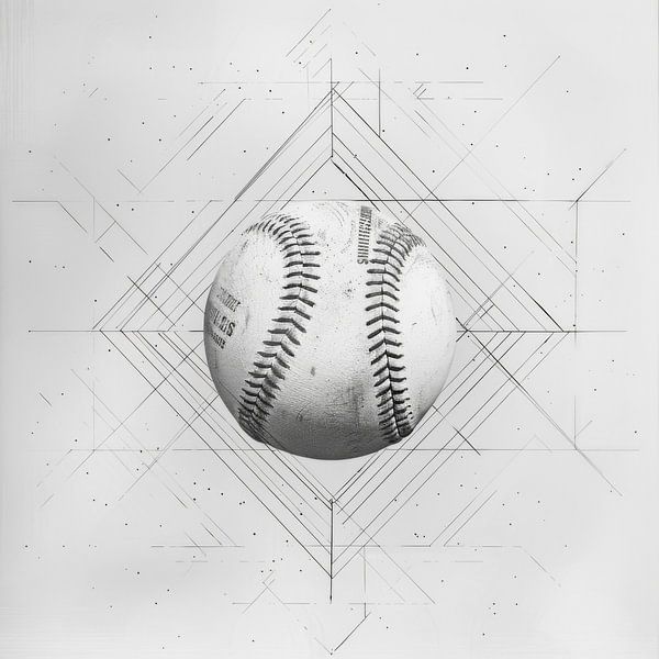 Baseball by Poster Art Shop
