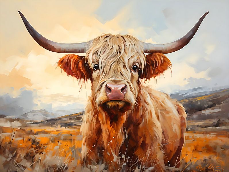 Schotse Hooglander by PixelPrestige
