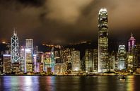 Avond in Hongkong van Patrick Verheij thumbnail