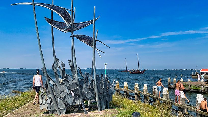 Mémorial des inondations 1916 Marken par Digital Art Nederland