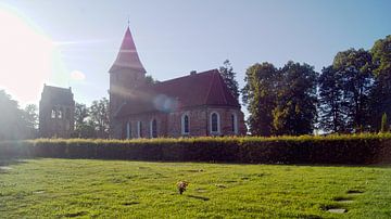Kerkje in Duitsland van Agnes Koning