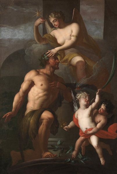 L'apothéose d'Hercule, Matthew Terwesten par Des maîtres magistraux