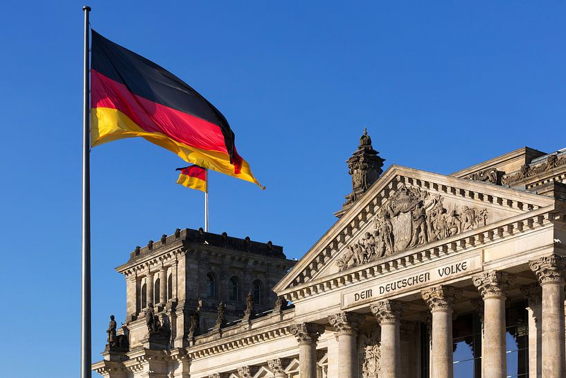 Bâtiment du Reichstag de Berlin (Bundestag allemand) par Frank Herrmann