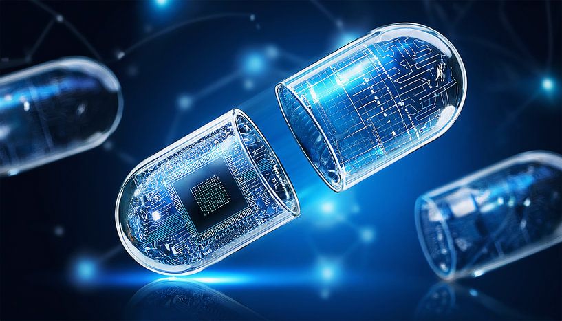 New pills in the future by Mustafa Kurnaz