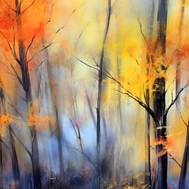 Forêt de Pastel 14 sur JBJart Justyna Jaszke