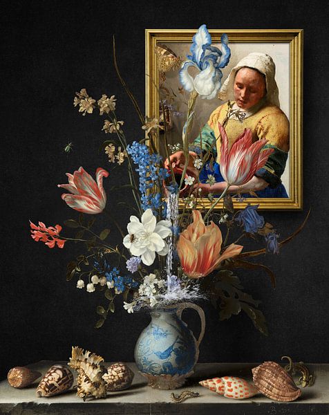 Balthasar &amp; Vermeer - Art Combined von Marja van den Hurk