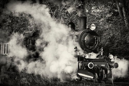 Dampflokomotive 1040 der ZLSM